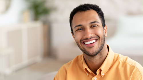 A male patient after an advanced XDR Digital Radiography Services in Fayetteville AR