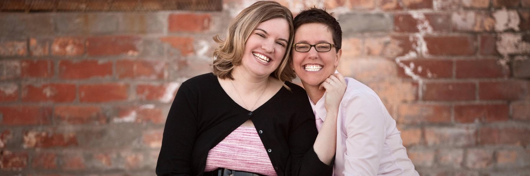 Two women smiling after getting Botox treatment in Fayetteville, AR